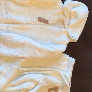 SKIMS Cozy knit zip up hoodie & pants